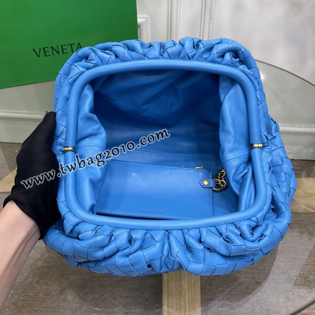 Bottega veneta高端女包 98062 寶緹嘉升級版大號編織雲朵包 BV經典款純手工編織羔羊皮女包  gxz1182